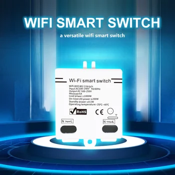 EWelink Smart Home WiFi Bezvadu sakaru Slēdzis Modulis, WiFi Smart Gaismas Slēdzi Modulis Smart Dzīves Domotica LED Gaismas Kontrolieris Modulis
