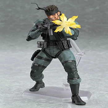 Figma 243 Čūsku Inde Metal Gear Solid 2: Sons Of Liberty Skaitļi Rīcības Čūska PVC Rīcības Attēls Iegūstama Modelis Rotaļlietas