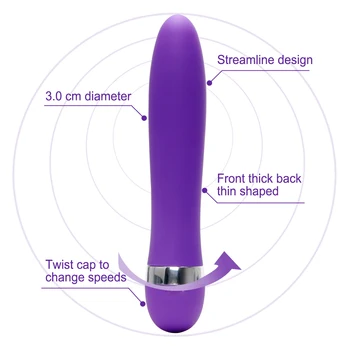 HIMALL Dildo Vibratoru liels Zizlis Produktu Regulējams Ātrums Klitora Stimulators G-spot Ūdensizturīgs Seksa mašīna, Rotaļlietas Sievietēm