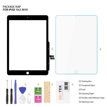 IPad 2019 10.2 Touch Screen iPad 7 iPad7 Ekrāna Digitizer Stikla Sensora Ekrāns iPad 10.2 Panelis A2197 A2198 A2200