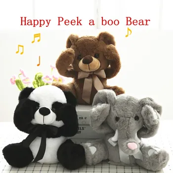Jauns Plīša Rotaļlietas Un Preces Vaļaspriekam Teddy Bear & Plīša Ziloni Pildījumu Dzīvniekiem, Mūzika, Rotaļu Lācīti Plīša Rotaļlieta Bērniem Dzimšanas Dienas Dāvana