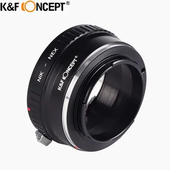 K&F KONCEPCIJU AI-NEX Kameras Objektīva Adaptera Gredzens Nikon AI Lēca uz Sony NEX E Mount Kameras NEX-3 UN NEX-5 UN NEX-6 NEX-7 NEX-5n