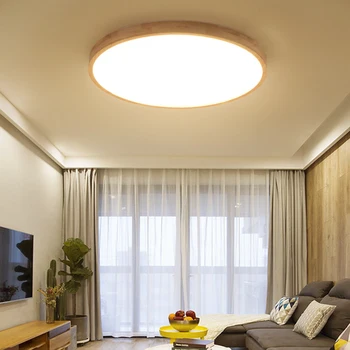 Koka Ultra-plānas Griestu lampas Modernās Led Griestu Lampas Dzīvojamā Istabā, Guļamistabā, Gaismeklis, Veranda Eju Koridorā, gaismas Ķermeņi,