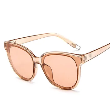 Krāsa luksusa top modes kaķu acu brilles, saulesbrilles sieviešu zīmola dizainere zila jūra, saules brilles lady sieviešu oculos de sol UV400