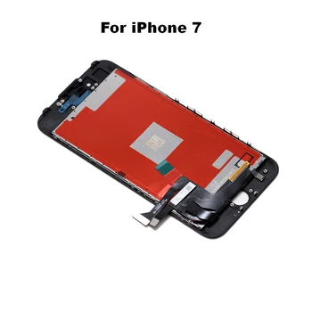 LCD Displejs iPhone5 5S SE 6 7 8 6S Plus 3D skārienjutīgo Ekrānu Nomaiņa Nav Mirušo Pikseļu AAA+++ +Rūdīts Stikls+Tool+TPU gadījumā