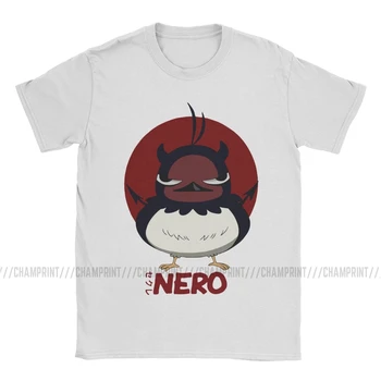 Melns Āboliņš Nero T Krekls Vīriešiem Tīras Kokvilnas Vintage T-Krekls ar Apaļu Kakla Japāņu Anime t-veida, ar Īsām Piedurknēm Drukāts Apģērbs