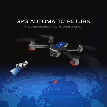 MJX B4W dūkoņa gps HD ar 4K, WiFi, video ieraksta Quadcopter brushless motors kontrole distances 1.6 km, 25 minūtes dūkoņa ar kameru