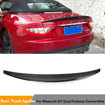 Oglekļa Šķiedras / FRP Unpainted Aizmugures Bagāžnieka Spoilers Auto Boot Lūpu Wings for Maserati Gran Turismo Kabriolets 2Door Dzīvoklis 2012 -