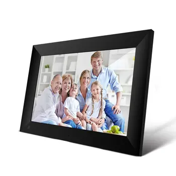 P100 WiFi 10.1 Collu Digital Picture Frame 1280x800 IPS skārienjutīgais Ekrāns, 16GB Smart Foto Rāmis APP Kontroles w/ Noņemams Turētājs