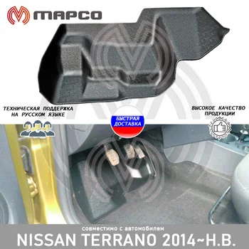 Paklāju spilventiņu zem pedāļa Nissan Terrano. - 2020. gada auto stils aksesuāri tuning aizsardzības, dekoratīvās apdares