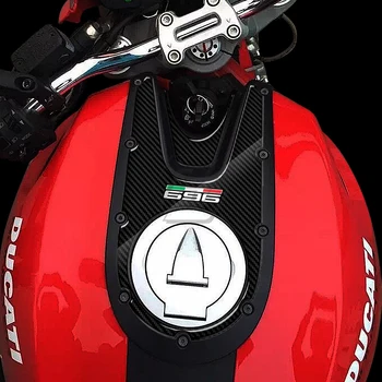 Par Ducati Monster 696 2008-Motociklu Tvertne Pad Aizsargs 3D Carbon-look
