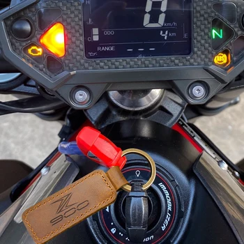 Par Kawasaki Ninja Z900 Z900RS Taustiņu Motociklu Keychain Pātagot Atslēgu Gredzens