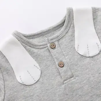 Pureborn Bērniem, Bērniem Krekls Pavasara Rudens Puika Kokvilnas Topi Baby Girl Blūze Drēbes Ar Garām Piedurknēm Ikdienas Valkāšanai