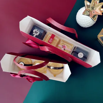 Rose Puķu kaste Kāzu dod priekšroku, lai Viesi papīra dāvanu maisiņi Baby Dušas Dzimšanas dienas svinības dāvanu kastē iepakojumu kūka cajas de grozs