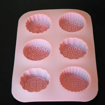 Silikona 3D Šokolādes Ziepes Pelējuma Konfektes, Kūkas Cepšanas Veidnes Cepšanas Panna Renes Veidnes
