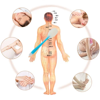 Silikona Masāžas Clapper Massager Pat Peldošā Komata Puses Stick Ķermeņa Režīms Portatīvā Mazināt Nogurumu Atpūta Veselīgu Aprūpe