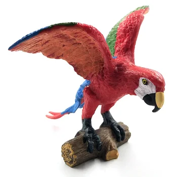 Simulācijas mini Papagailis putnu Attēls Dzīvnieku Modelis statuetes mājas dekoru miniatūra pasaku dārza dekorēšanas piederumi mūsdienu statuja