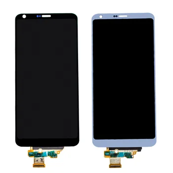 SĀKOTNĒJĀ 5.5 collu LCD Displejs, Touch Screen Digitizer ar Kadru Nomaiņa LG G6 H870 H870DS H873 H872 LS993 VS998 US997