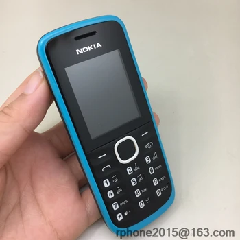 Sākotnējā Lēti Tālrunis NOKIA 1100 Dual Sim Mobilo Tālruni Atjaunotas Nokia 1100 Atslēgts Mobilais