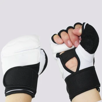 Taekwondo cimdi, Kāju, roku aizsargi frighting kluči, karatē, MMA boksa, muay thai melna balta Taekwondo rokas sargi rīku