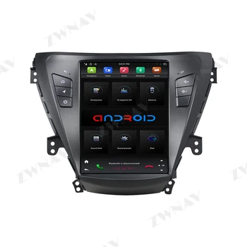 Tesla ekrāna Android 9 Auto Multimediju Atskaņotāju HYundai Elantra 2011. - 2013. Gadam, WiFi, GPS Navigācijas Auto audio radio stereo galvas vienības