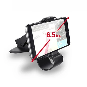 Universāls Auto Telefona Turētājs Paneļa montāžas Stends, Auto mobilā Telefona Turētājs GPS Displeja Turētājs iPhone Xiaomi Samsung Huawei