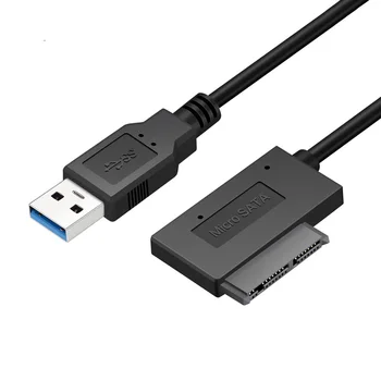 USB 3.0 Micro SATA Adapteri Kabelis 1 8