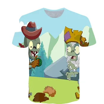 Vasaras T-krekla, Karstās Asinis, kas Cīnās Anime Gadījuma T krekli Karikatūra Bērnu 3D Zēnu t krekls Modes Elpojošs, Bērni, Drēbes, krekli