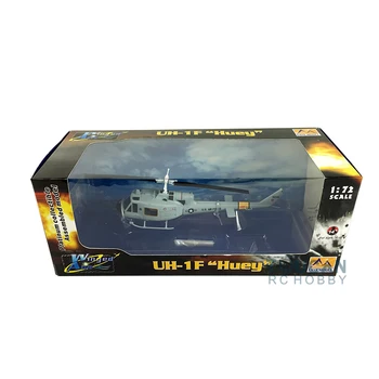 Viegli Modeli 36917 1/72 Mērogā Pelēks UH-1F Huey Helicopter Lidmašīnas Gatavo Modeli TH07512-SMT2
