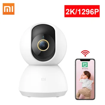 Xiaomi Mijia Kamera 1296P Ultra HD 2K Smart IP Kameras WiFi Pan-tilt Nakts Redzamības Leņķis 360 Video Kameras Bērnu Drošības Monitors