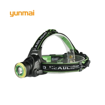 Yunmai Ūdensizturīgs Lukturu XML T6 COB LED Lukturis Zoomable Galvas Lukturis Lukturis LED Kabatas Lukturītis Medību un Zvejas Riteņbraukšana