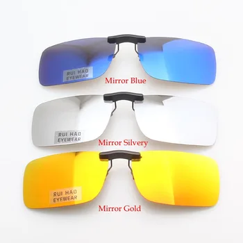 Zīmola Krāsu Saulesbrilles Klipu Saulesbrilles Vīriešiem, Sievietēm Polarizētās Klipu Brilles UV400, Saules Brilles Vīriešu Brilles Klipu
