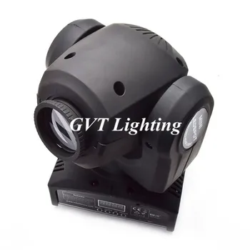 Ķīna spilgti LED 30W Mini led spot kustīgās galvas gaismas 30W DMX dj 8 gobos spēkā skatuves gaismas ktv bārs diskotēka puse