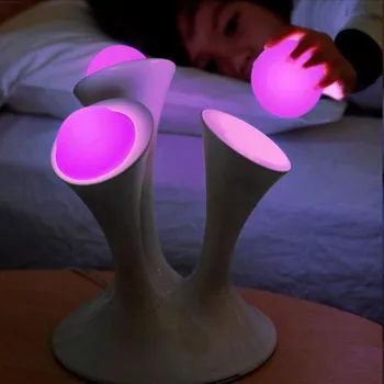 Šī Kvēlojošs Nightlight Lampas Ir Noņemams Mirdzumu Bumbiņas Braucieniem Uz Vannas istabu Mirdzumu Bumbiņas Braucieniem Uz Vannas istabu, Luces led