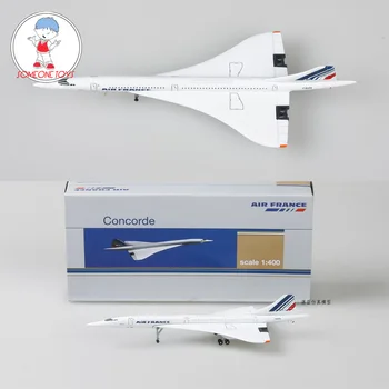 1/400 Concorde Air France Lidmašīnas Modeļa 1976-2003 Pasažieru Lidmašīna Sakausējuma Lējumiem Kids Kolekcija Gaisa Plaknes Modeli, Rotaļlietas, Dāvanu