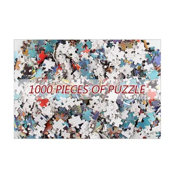 1000 Gabalus Mīklas Jūras Bruņurupucis Jigsaw Pieaugušo Jigsaw Puzzle Izglītības Dekompresijas Puzzle Montessori Agrīnās Mācīšanās Puzles