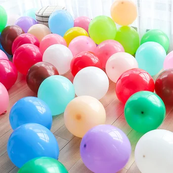 100pcs/lot 10 collu matēta Lateksa baloni, Kāzas, Dzimšanas dienas Apdare Globos Bērnu Dušas, Dzimšanas dienas Puse Hēlija Balonu, Bērnu rotaļlietu