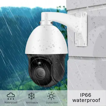 1080P 2MP PTZ IP Kameras Metāla 30X TĀLUMMAIŅA Ūdensnecaurlaidīgs 4MP 5MP Mini Speed Dome Kameras Āra H. 264 IS 50M CCTV Drošības Kameras 360°