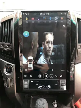 16 collu tesla stils Android 9.0 Auto DVD atskaņotājs, GPS Navi 