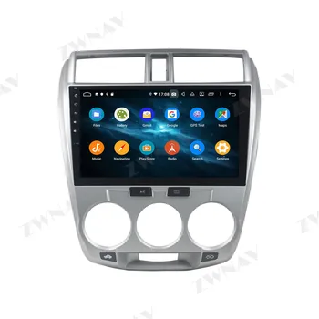 2 din Android 10.0 ekrāna Auto Multimedia player Priekš HONDA CITY 2006-2013 Video, audio, radio, stereo, GPS navi vadītājs vienību auto stereo