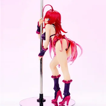 30cm Vidusskola DxD Sexy Rias Gremory Pole Dance Darbības Rādītāji Anime Anime brinquedos Kolekciju Modelis rotaļlietas Bezmaksas piegāde