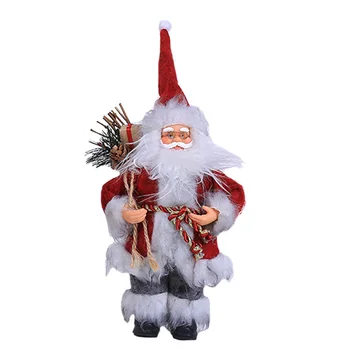 30cm Ziemassvētku Sēž Rotājumu Imitētu Santa Claus Lelle Vecs Vīrietis Maska, Plīša Statuetes Rotaļlietas Leļļu Animācijas Dāvanu Apdare