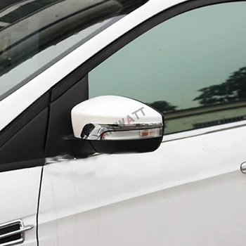 AITWATT Ford Kugas Ar Pagrieziena Gaismas 2013-2018 Auto ABS Chrome Sānu Durvis Atpakaļskata Spoguļi Segtu Lentes Apdare Piederumi 2gab