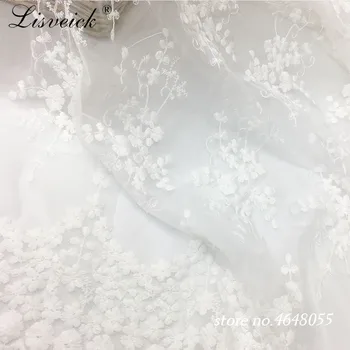 Augstas Kvalitātes 1yard Ziedu acs izšuvumi mežģīņu auduma apģērbs svārki kāzu kleitu DIY roku darbs audums