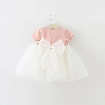 Baby Meitenes Princese Kleita Jaundzimušo Un Zīdaiņu Apģērbu 2019 Vasaras Gudrs Kokvilnas Bērnu, Meiteņu Kleitas Toddler Meitene Apģērbs