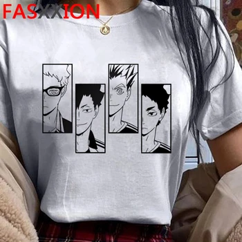 Balsis Balsis Balsis Haikyuu Kuroo Bokuto t krekls vīriešu hip hop tumblr estētisko tshirt pāris drēbes