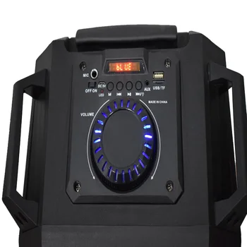 Bezvadu Portatīvo Trolejbusa Skaļruņu Sistēmas Augstas Powered Bluetooth Saderīgu Iekštelpu Un Āra DJ Skaņas Stereo Skaļrunis w/USB