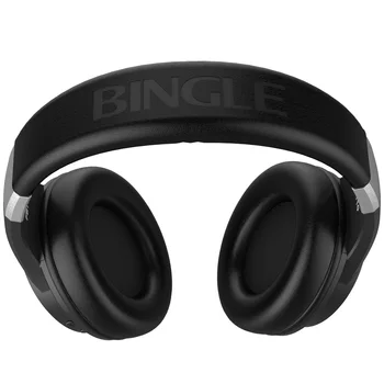 Bingle FB110 Dziļi Smago Bass Datoru, Mobilo Telefonu, Bezvadu Bluetooth Austiņu 3D Stereo Pār-Auss Trokšņa Slāpēšanas Austiņām