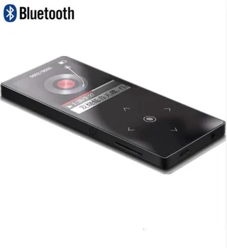 Bluetooth, mp3 atskaņotājs ar Touch Screen BENJIE K8 Ultra plānas 8GB Mūzikas Atskaņotājs 1.8 Collu Krāsu Ekrāns Lossless HiFi Skaņas ar FM