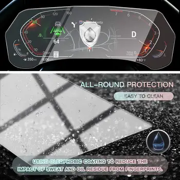 BMW X5 G05 2019 Auto Ekrāna Aizsargs, Instrumentu Panelis, Ekrāna aizsargplēvi Paneļa Ekrāna Aizsargs, Rūdīts Stikls HD